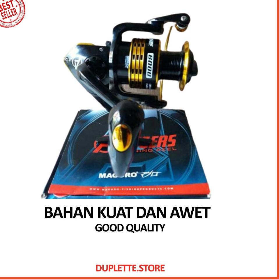 Sangat Nyaman.. Reel Pancing Alat Pancing Rel Ril Pancing REEL MAGURO Avengers 6000 (Khusus Mancing 