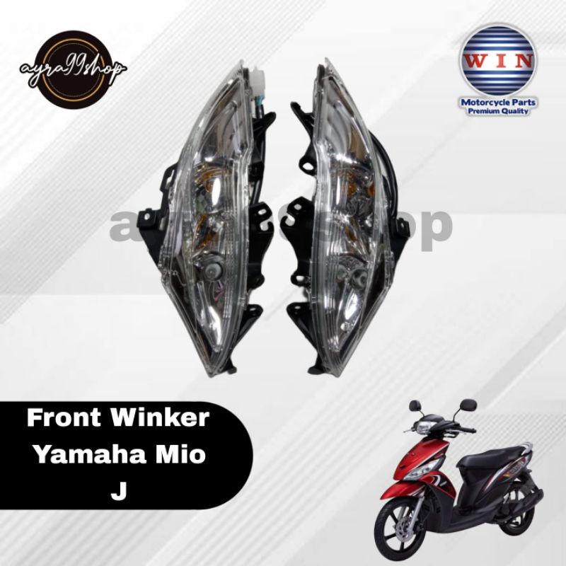 LAMPU SEIN RETENG DEPAN FRONT WINKER YAMAHA MIO MERK WIN