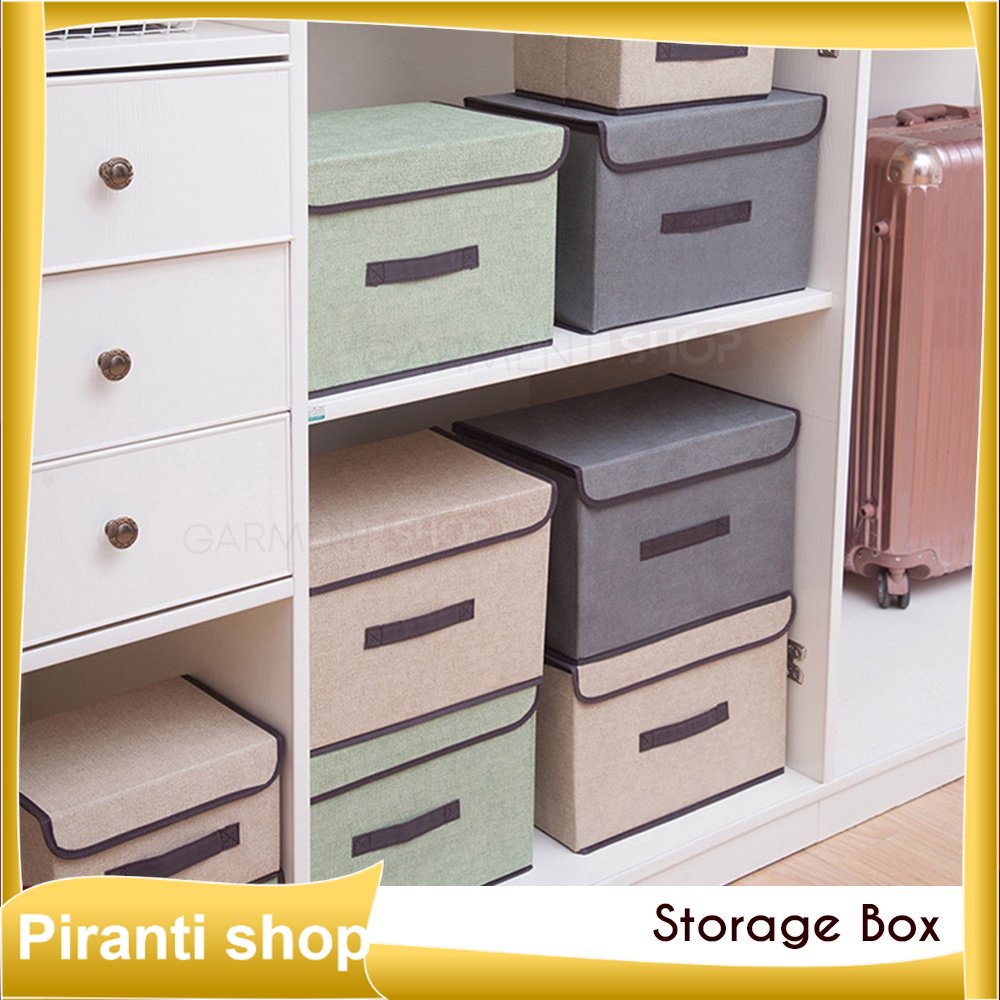 container kontener storage storag box besar kecil tempat kotak penyimpanan serbaguna Organizer 2In1 