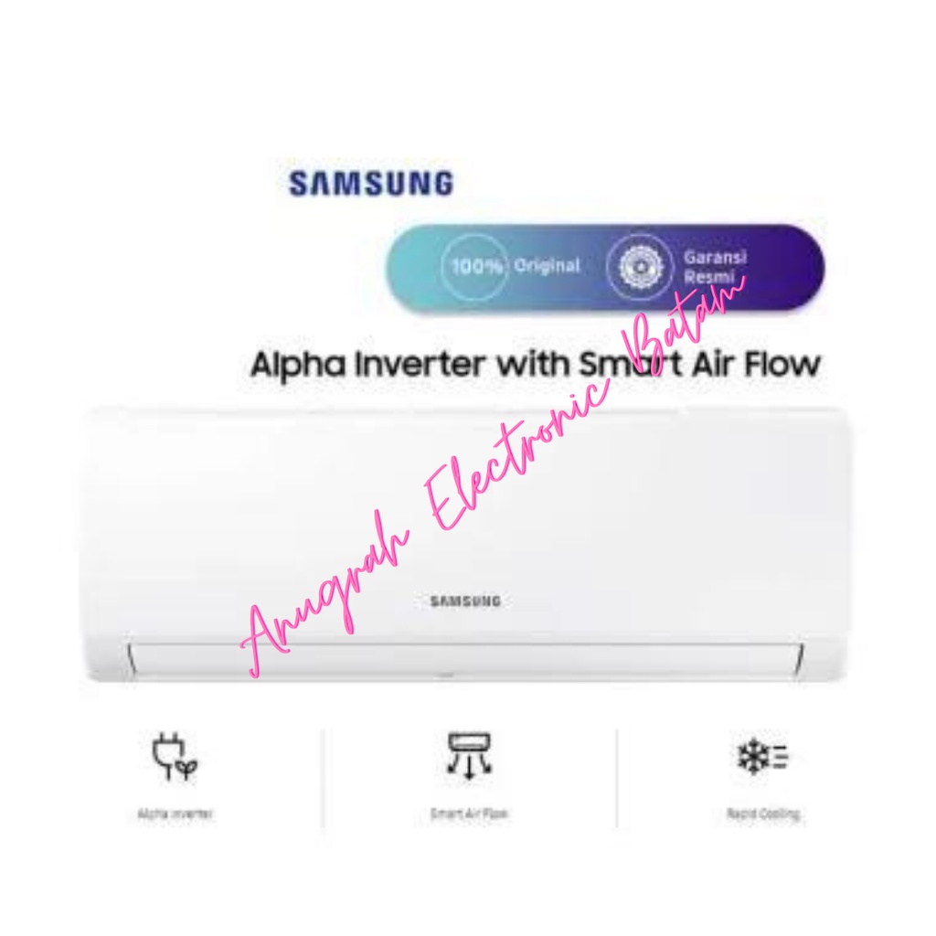SAMSUNG AC INVERTER 1,5 PK AR12AYHLAWKNSE BATAM
