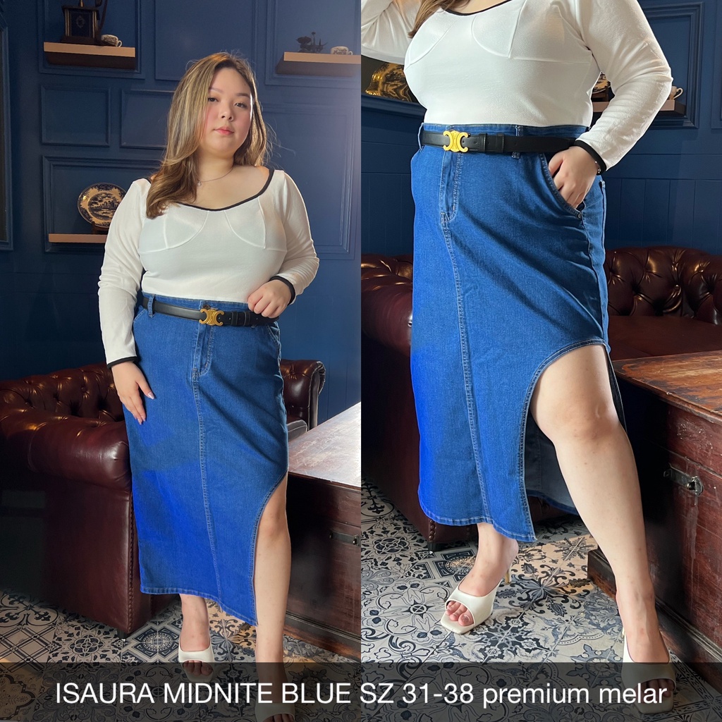 ROK JEANS WANITA ISAURA SKIRT SERIES -SYS CLOTHIER