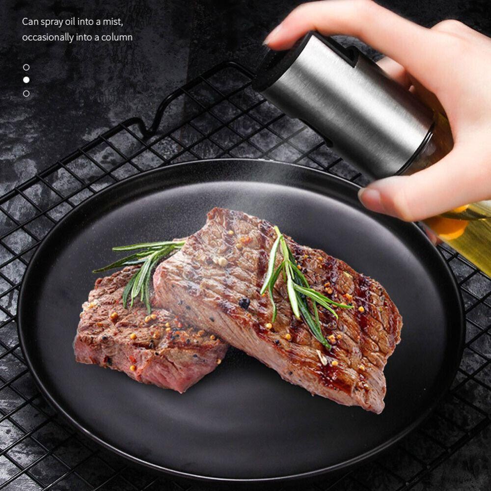 Preva Glass Olive Oil Sprayer 100ml Botol Semprot Minyak Dispenser Minyak Cuka Seasoning Bottle Masak
