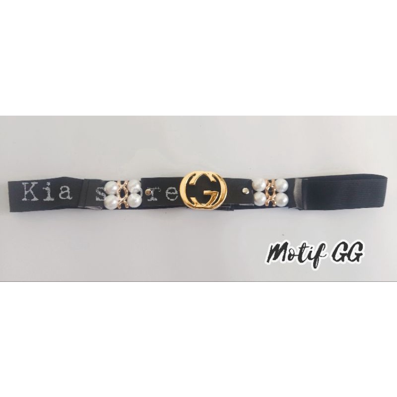 Ikat Pinggang Wanita Mutiara/ Belt Wanita Dress / Sabuk Wanita / Fashion Wanita / Aksesoris Baju