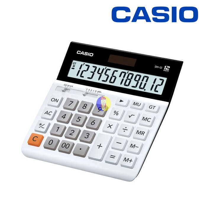 

KOMPLIT Kalkulator Casio DH-12WE / 12 Digits