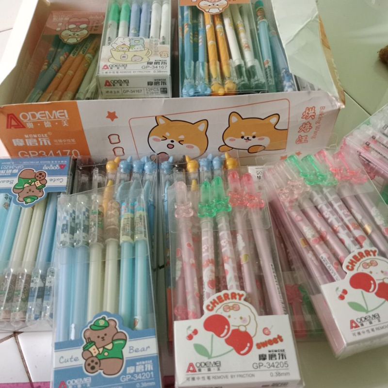 

pulpen bisa dihapus/pen gel hapus/erasable pen/pulpen lucu