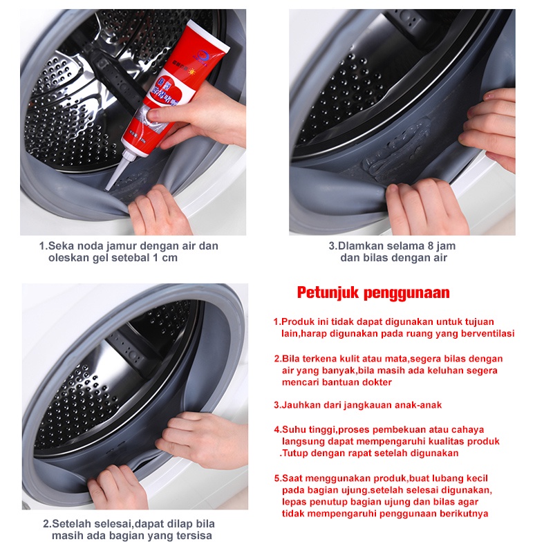 Holiven Gel Pencegah dan Pembasmi Jamur 180ml Keramik Elektronik Dinding Lantai