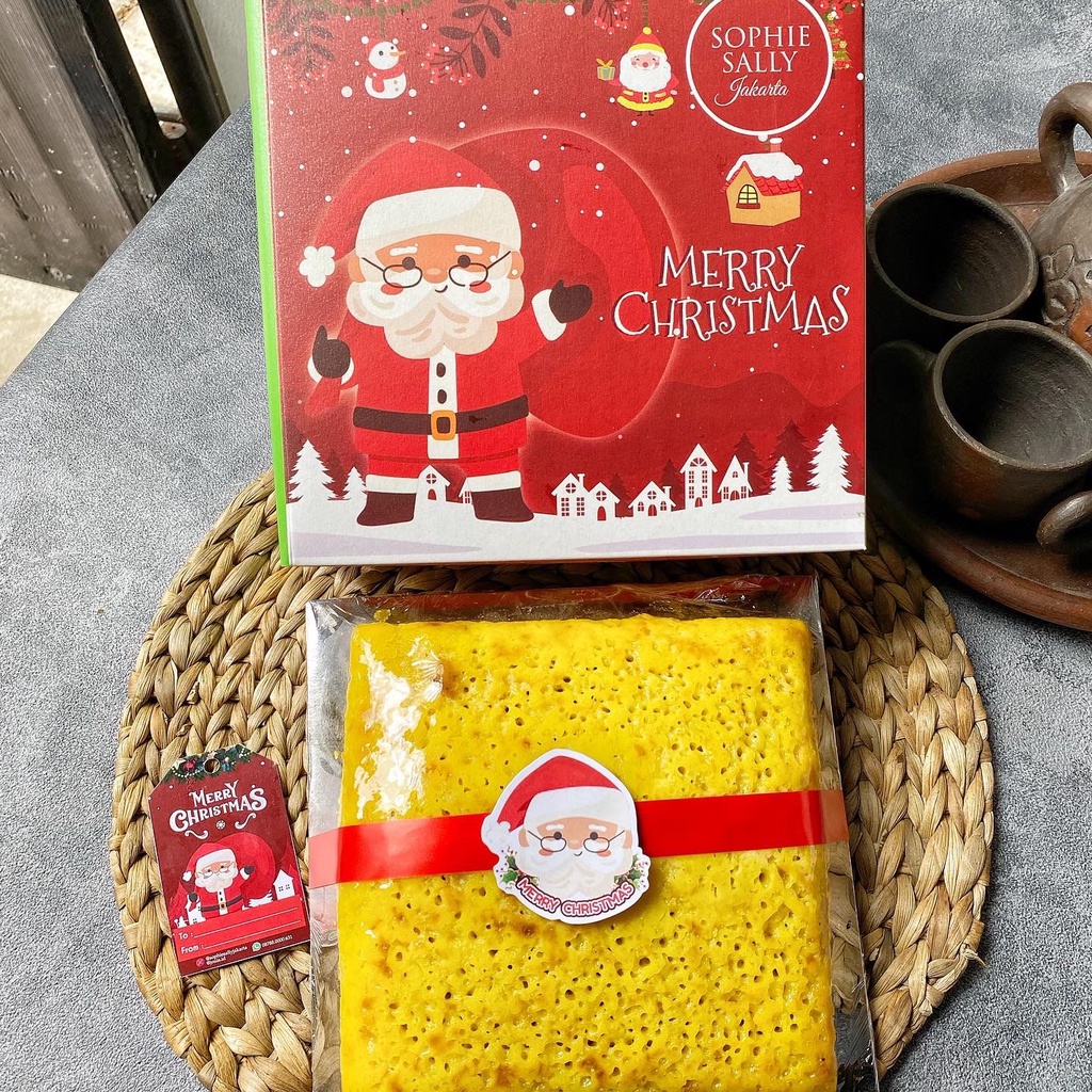 

BIKA AMBON CHRISTMAS EDITION / HAMPERS NATAL , NOTE TGL DAN UCAPAN