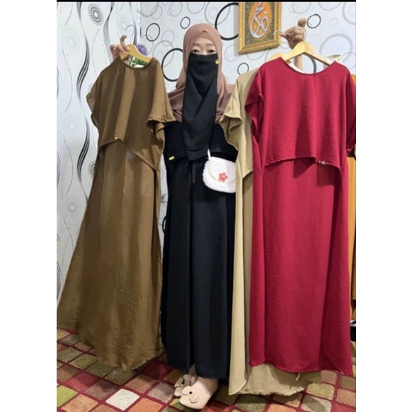 outer zoya/outer gamis/outer hijab