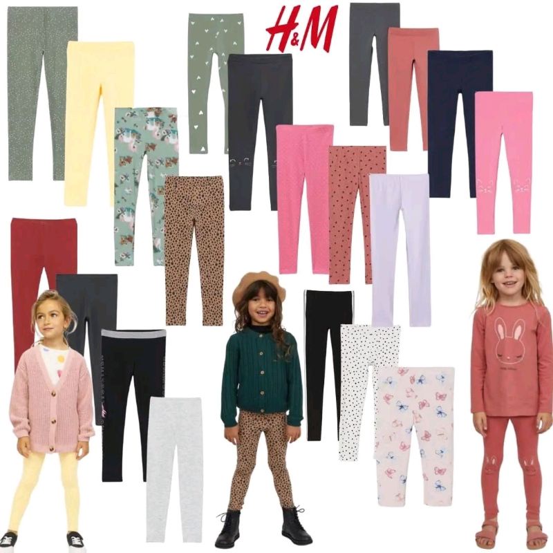 LEGGING ANAK HM ORIGINAL NEW