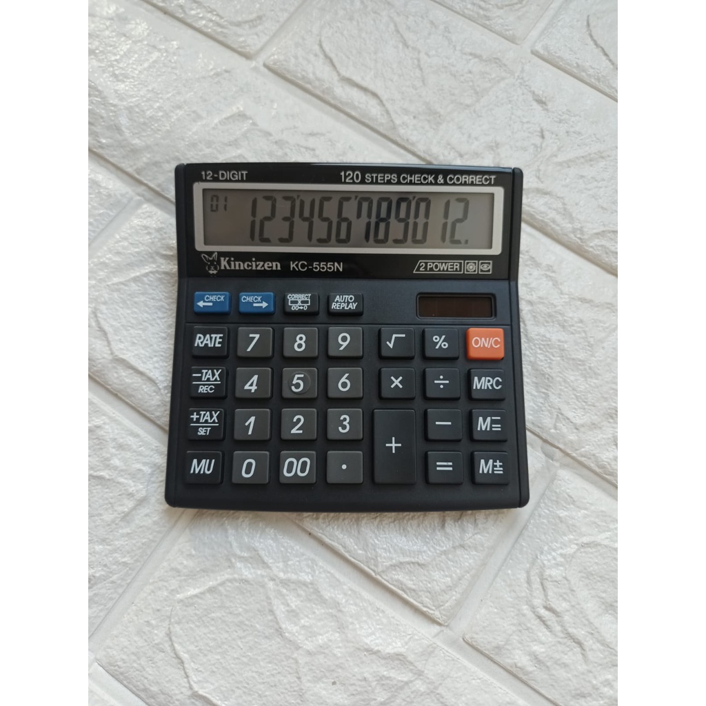 

kalkulator - calculator dagang 555N ( 12 digit )
