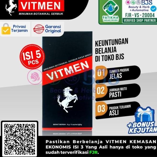 VITMEN HERBAL ASLI + VITMEN ORIGINAL BPOM + VITMEN OBAT STAMINA PRIA