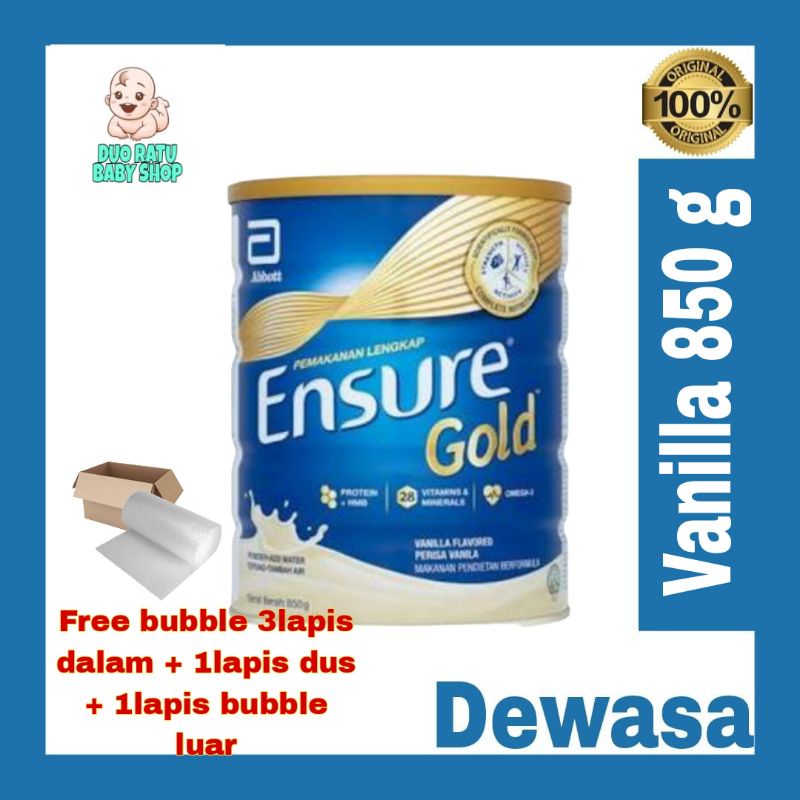 NEW !!! Susu Ensure Gold Susu Dewasa untuk menjaga stanmina dan menjaga massa otot