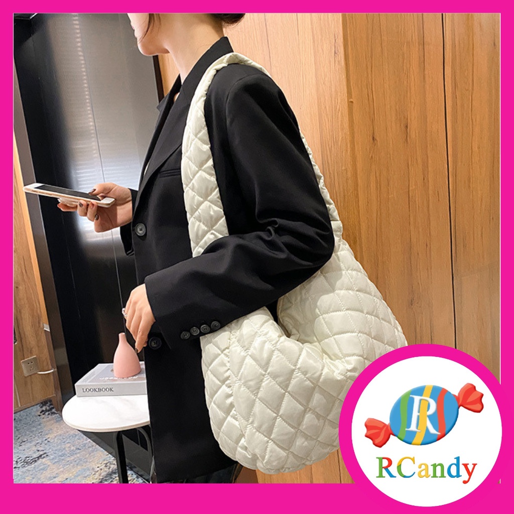 RCandy Shoulder Bag Puffy Besar Tas Selempang Slingbag Jenie
