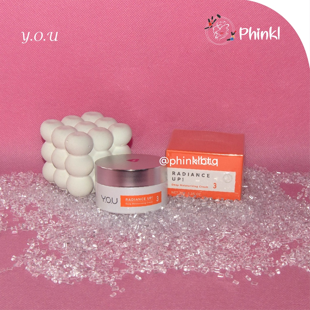 `ღ´ PHINKL `ღ´ Y.O.U Skincare Radiance Up!! Series premium memperbaiki skin barrier ala korea KPOP