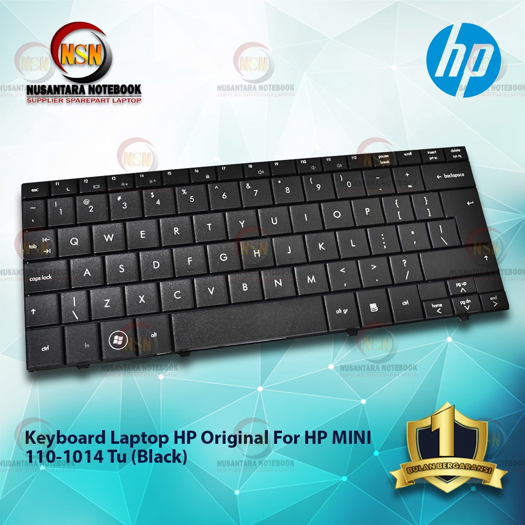 Keyboard Laptop HP MINI 110-1014 Tublack