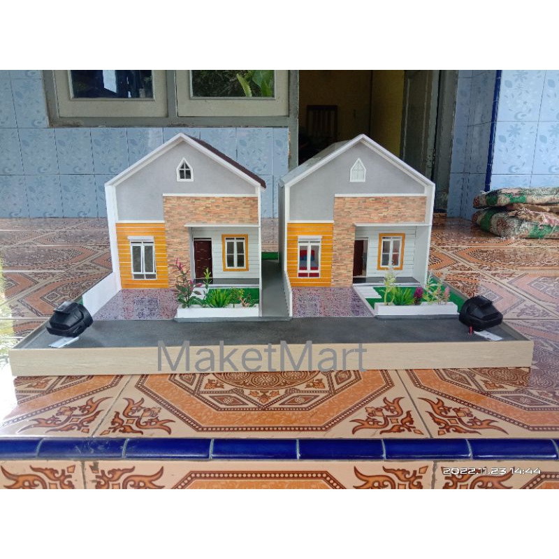 Miniatur Rumah Minimalis