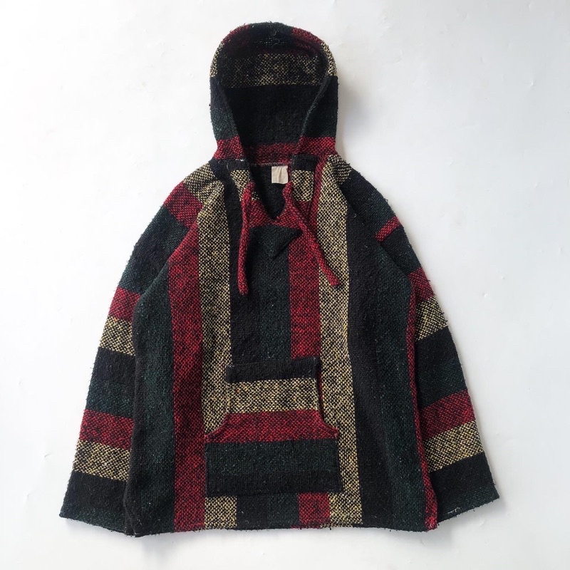 Vintage 60's Mexican Baja Blanked Hoodie