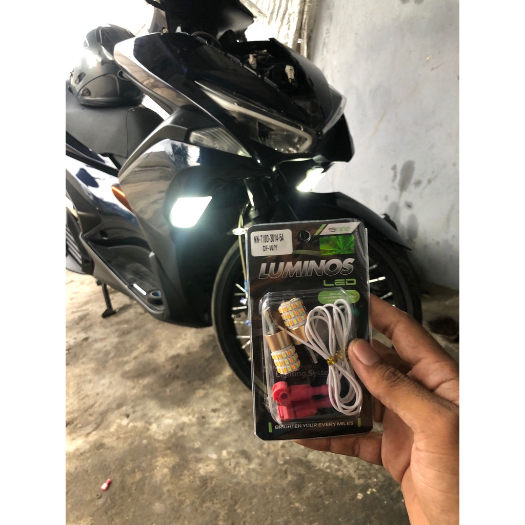 LAMPU NON MERK 2 MODE SENJA PUTIH + SEIN