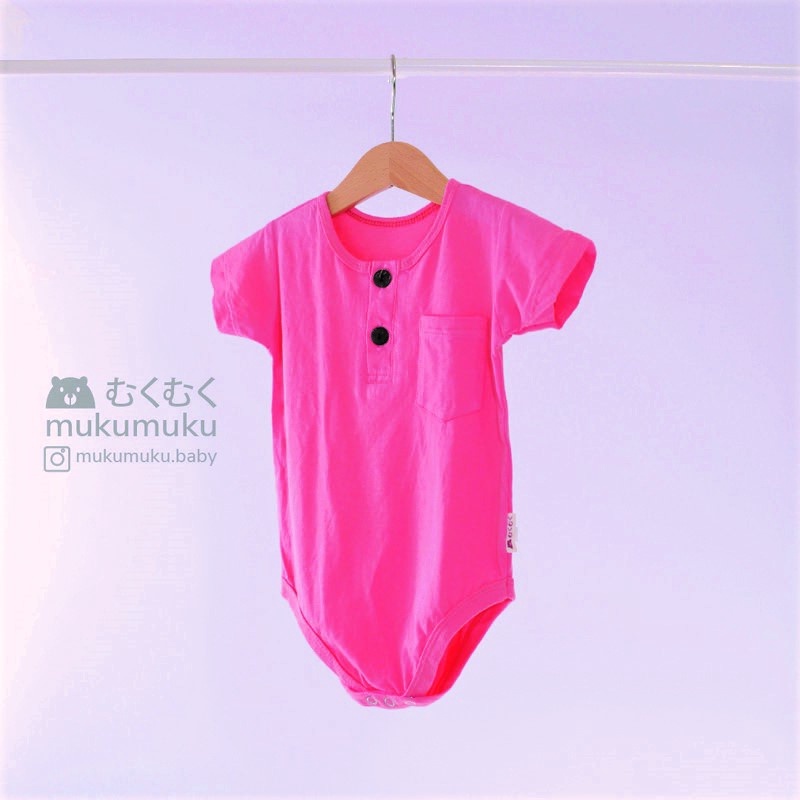 JUMPER HENLEY COTTON ada kancing untuk anak