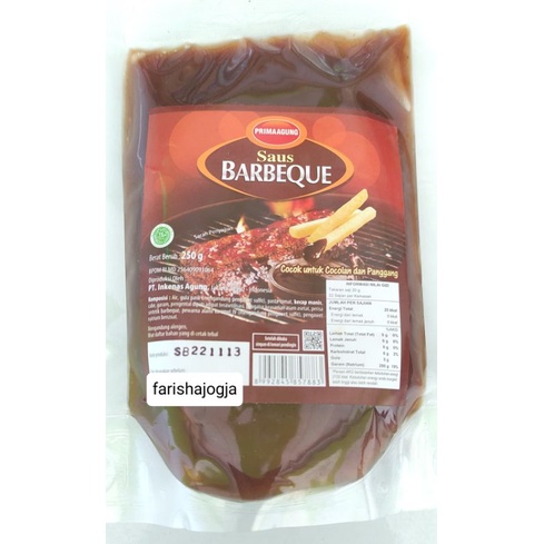 # FSFF # Saus BBQ | Saos Barbeque Prima Agung 250g