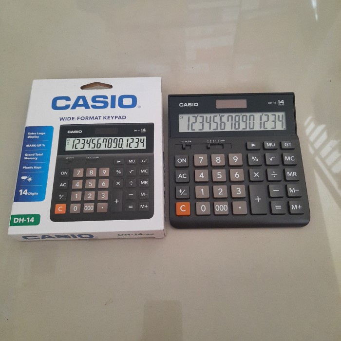 

KALKULATOR CASIO DH-14 (14 DIGIT) #ORIGINAL