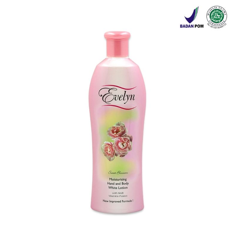 [EVELYN]EVELYN HAND AND BODY LOTION 600ML/MOISTURISING  WHITE LOTION/HAND BODY MURAH/HAND BODY EVELYN/BODY LOSION/HAND BODY UNTUK CUKUR JENGGOT