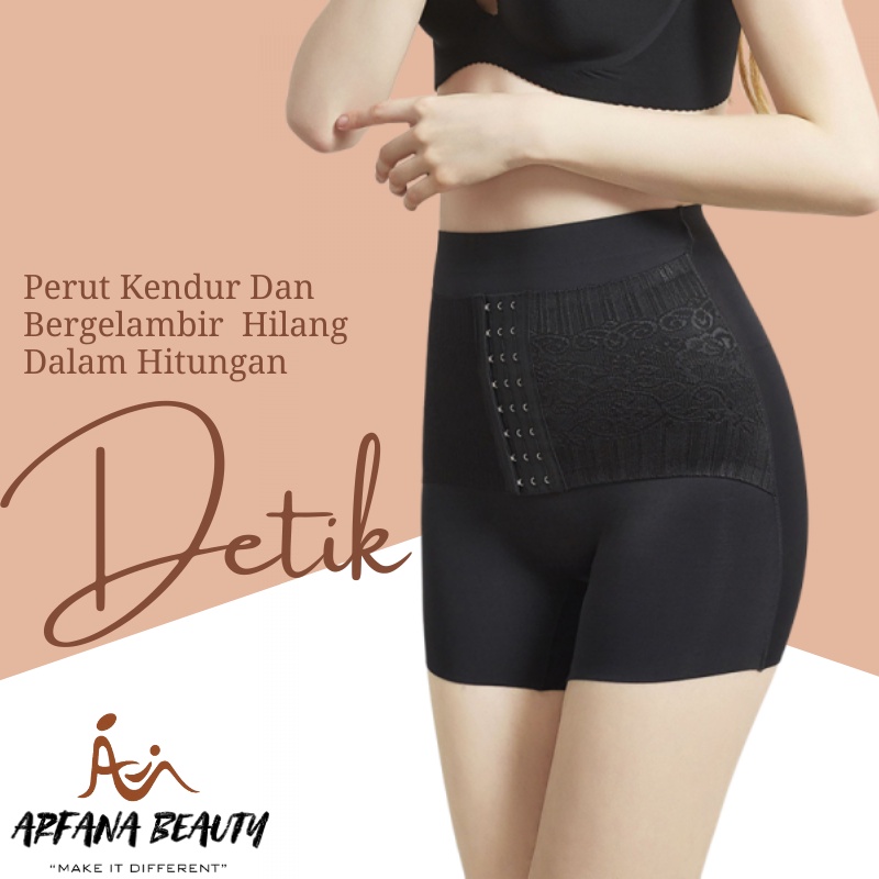 Korset Pelangsing Celana Dalam Wanita Seamless Corset Bawahan Pakaian Dalam Pelangsing Badan Pengecil Perut Buncit Slimming Korset Hotpants Setelah Melahirkan Anti Begah Melar Elastis Jumbo Celana Pelangsing Kancing Import Premium Original