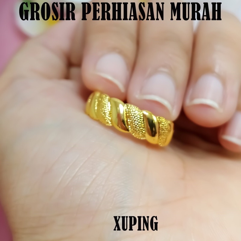 Aksesoris Perhiasan Cincin Terbuat Dari Koin Logam 1991 Berbahan Lapisan Logam Tahan Karat Anti Luntur Sangat Cantik Dan Elegan