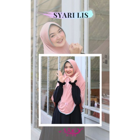 HIJAB INSTAN SYARI LIST ORI AREY HIJAB