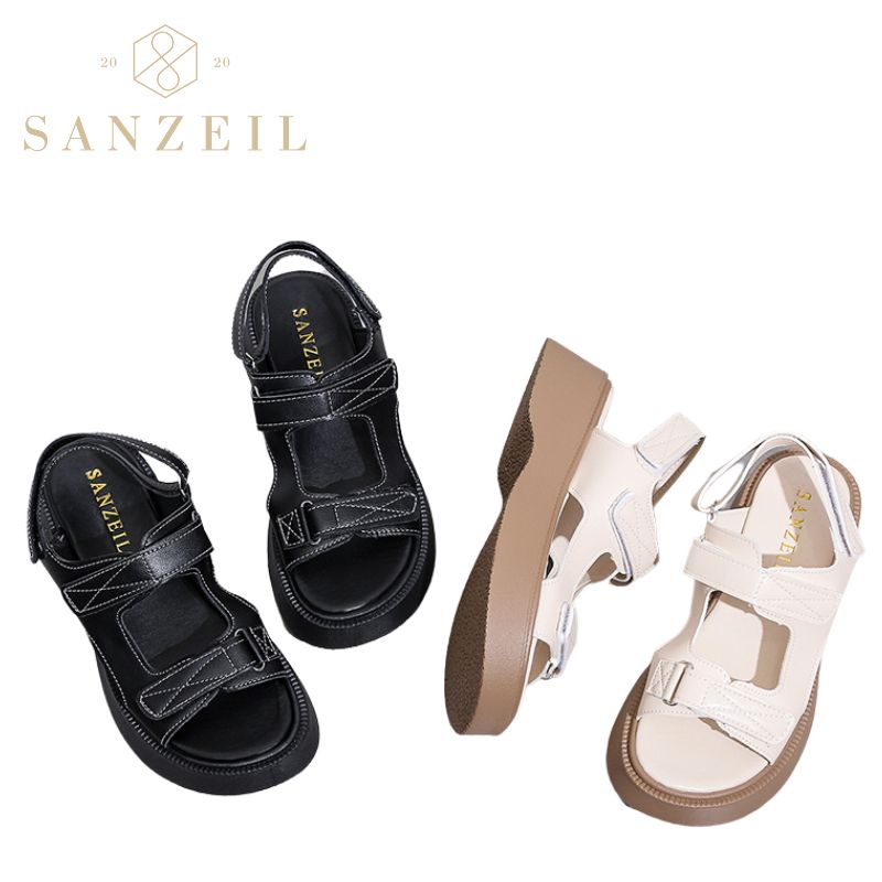 SANZEIL WINA Sandal Import Kasual Dengan Tali Belakang n Perekat Adjust 14430