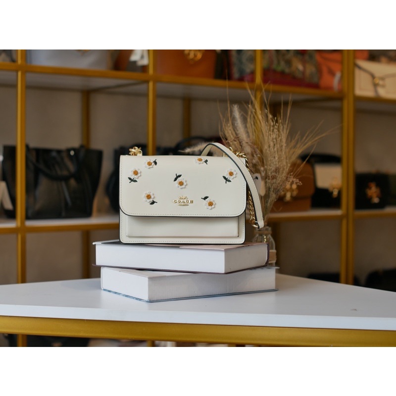 CH Klare Crossbody with Daisy embroidery