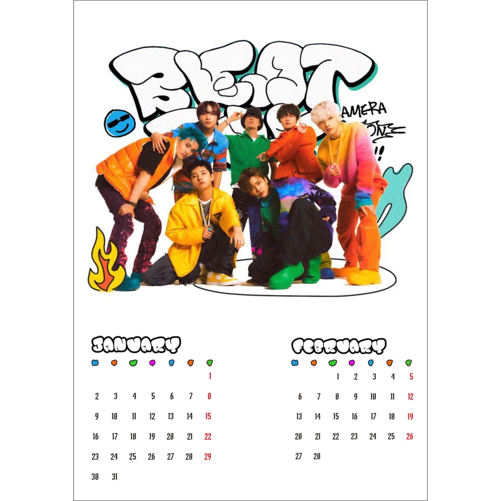 Jual KALENDER NCT DREAM EDISI BEATBOX Shopee Indonesia