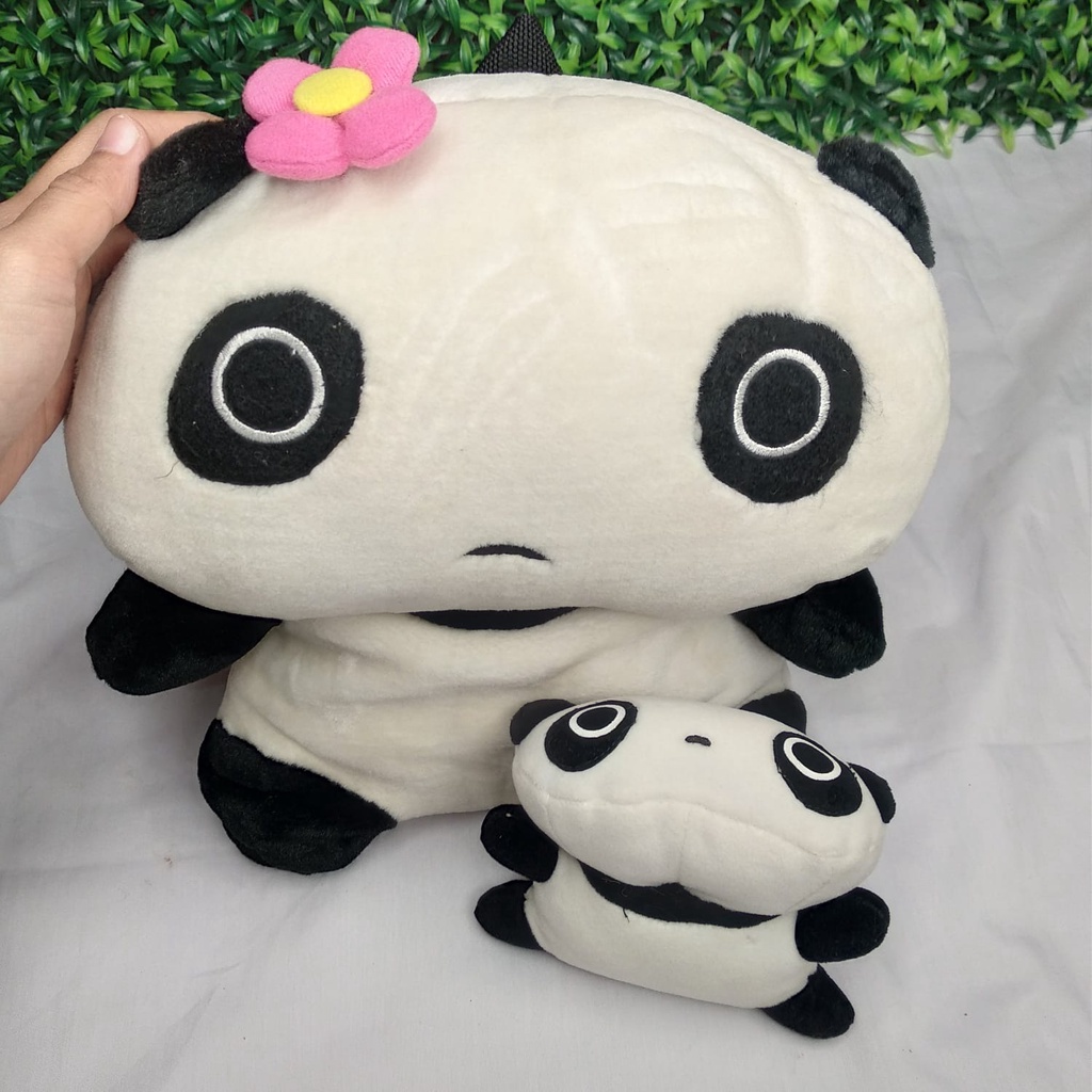 Tas Boneka Panda Set / Boneka Panda / Tas Panda