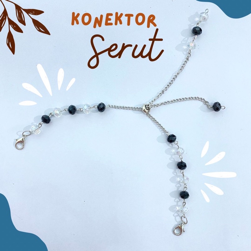 Konektor Masker Rantai/ Konektor Masker Serut