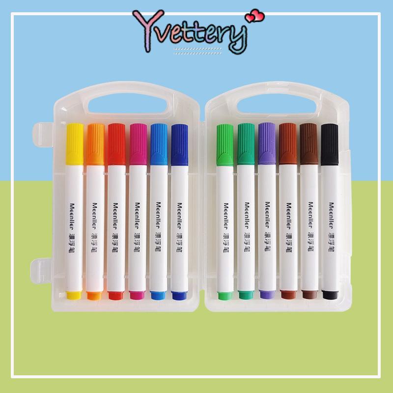 

❤️COD Anak Tinta Mengapung Berwarna-warni Set Pena Tinta Mengambang Lukisan Air Pena Papan Tulis Pena Menyenangkan yang Dapat Dihapus-Yy