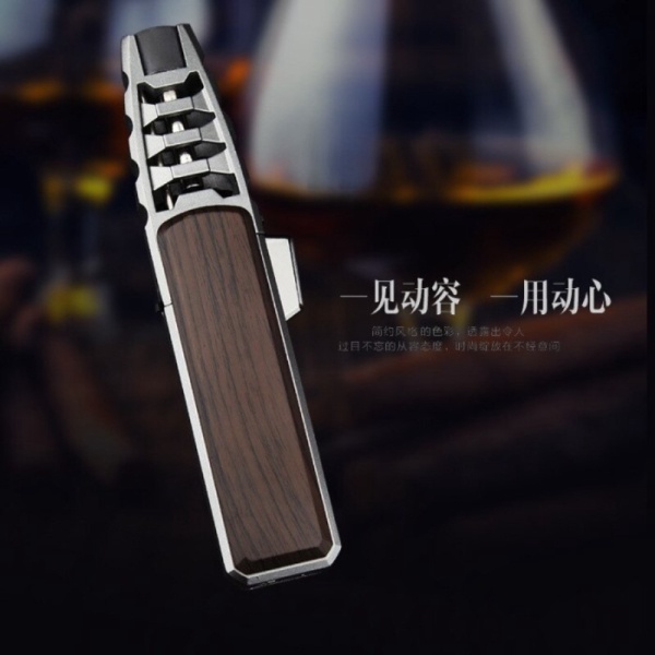 

Unik Korek Api Gas Flame Jet Gun Butane Torch - ZB-588 - Brown Limited