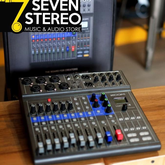 Zoom LiveTrak L-8 L8 Digital Mixer