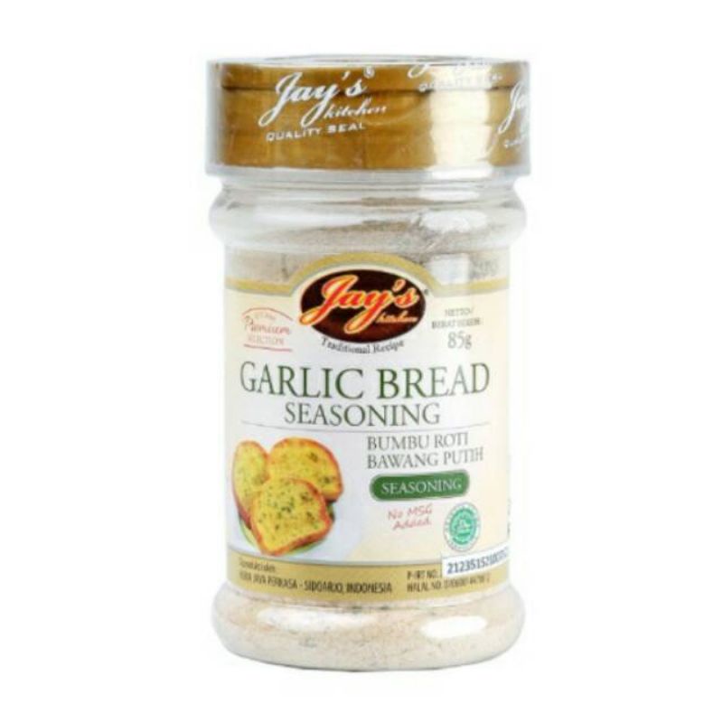 

Jay'S Garlic Bread Seasoning 85Gr / Bumbu Roti Panggang - Hjp061