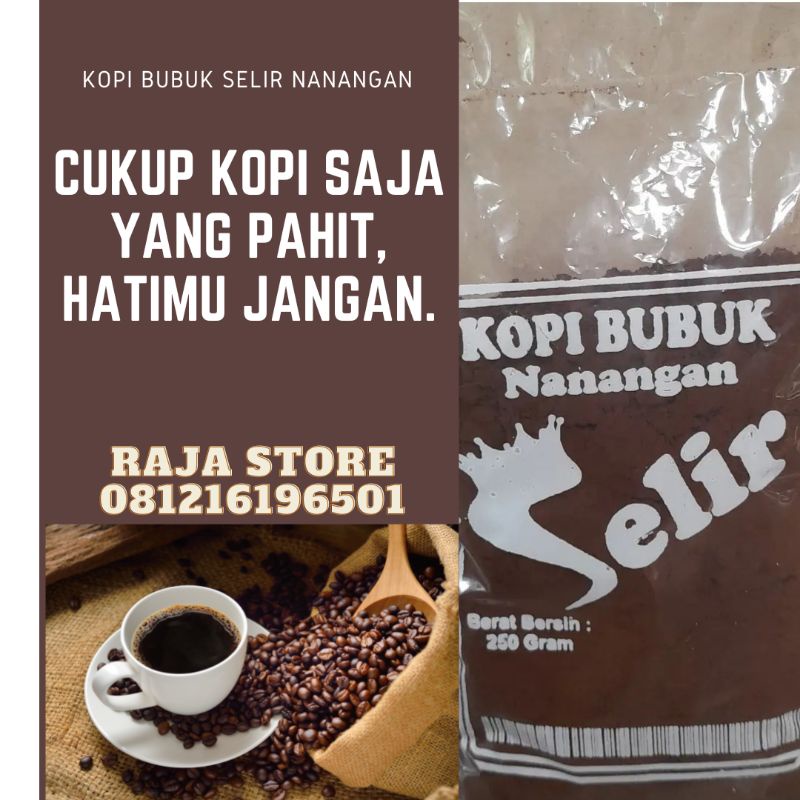 

KOPI Bubuk SELIR 250gr