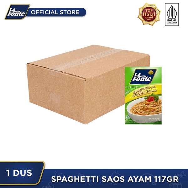 

La Fonte Spaghetti Saos Ayam 117gr - 1 dus
