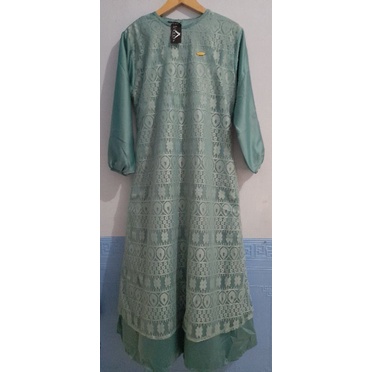 Dress Gamis Pesta Brukat by Ameera