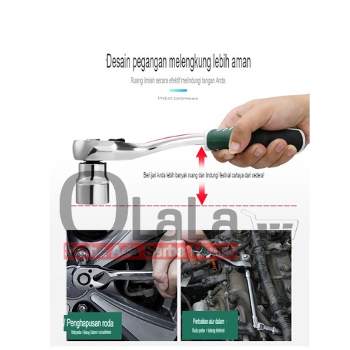 ( OJE ) KUNCI SOCKET SET 20 IN 1  1/2INCH JS-1072A