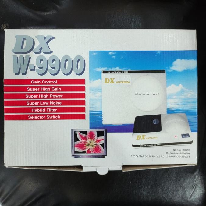 Booster Antena TV DX W 9900 Asli