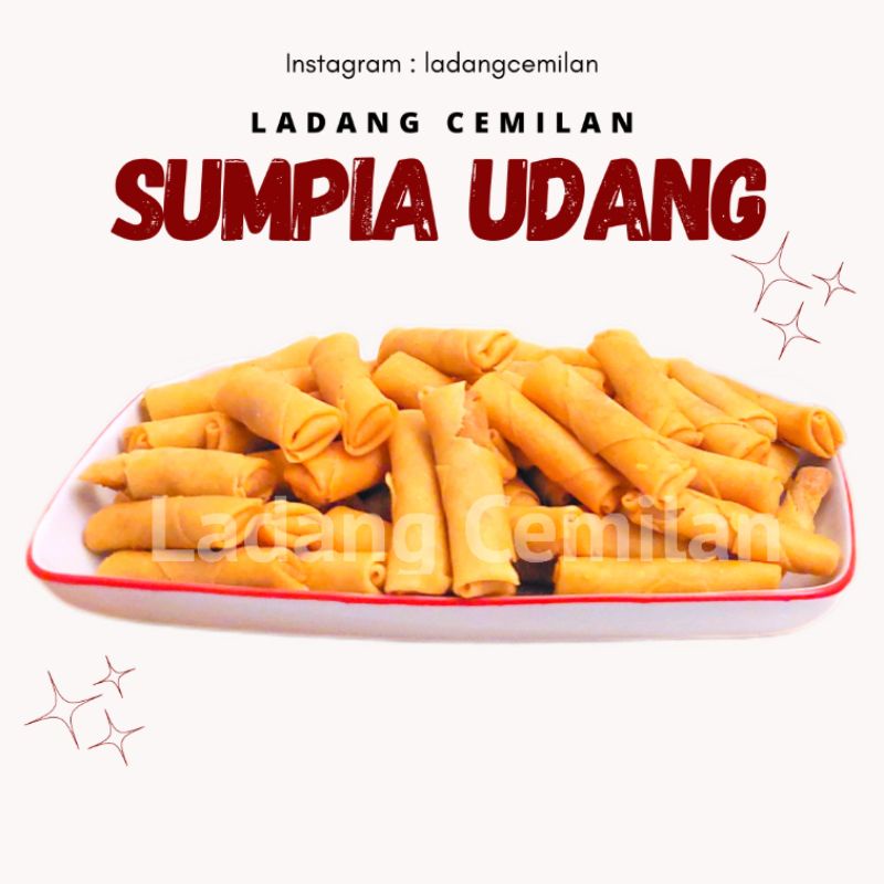 

SUMPIA UDANG 150 GR SUMPIA LUMPIA UDANG LADANG CEMILAN