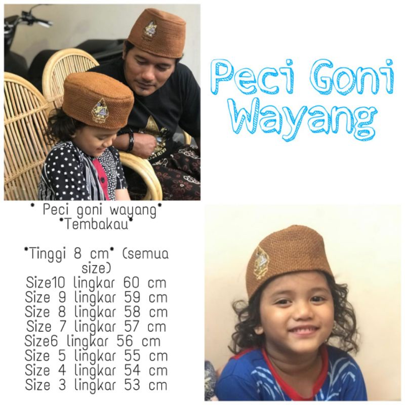 Peci Goni Wayang by Suhita