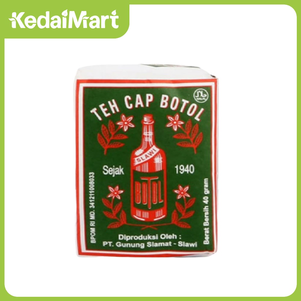 

Teh Cap Botol Hijau 40 Gram