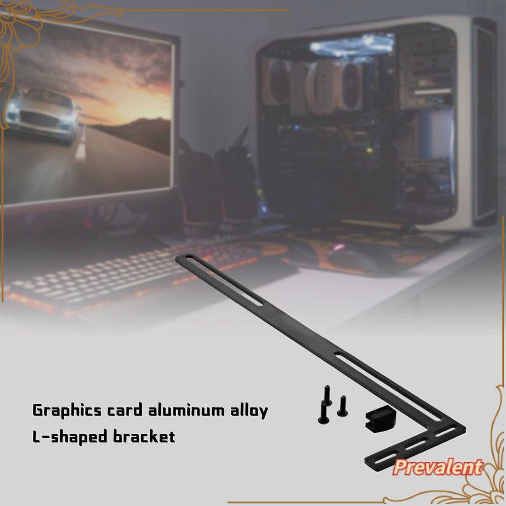 Preva Graphics Card Holder Aluminium Alloy Aksesori Penyangga Braket Video Kartu Sag