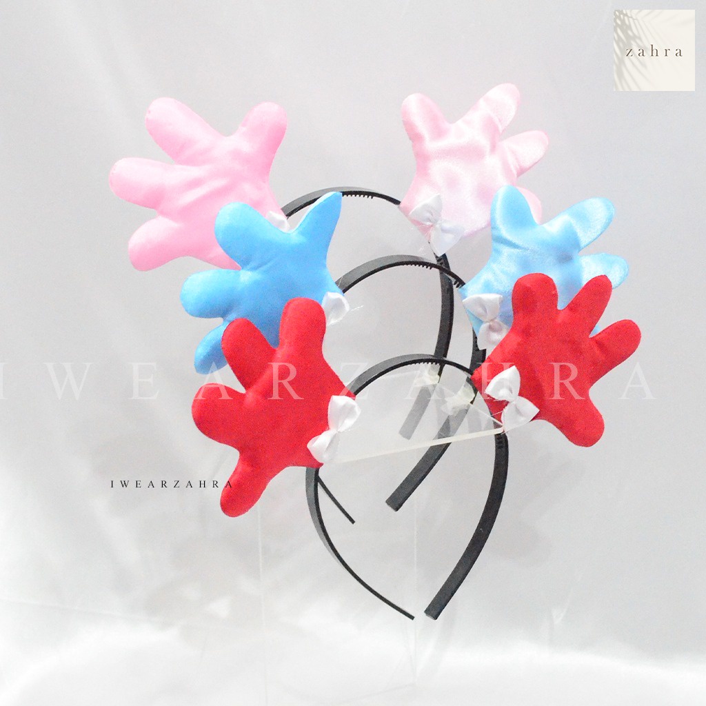 [ BUY 3 GET 1 ] MICKEY HAND HEADBAND - Costume Disney Bando Cosplay Kostum Mickey Mouse Hair Accecoris Aksesoris Rambut Lucu Murah