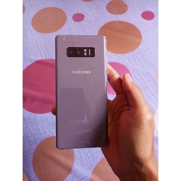 Samsung Note 8 Ram6/128gb second minus