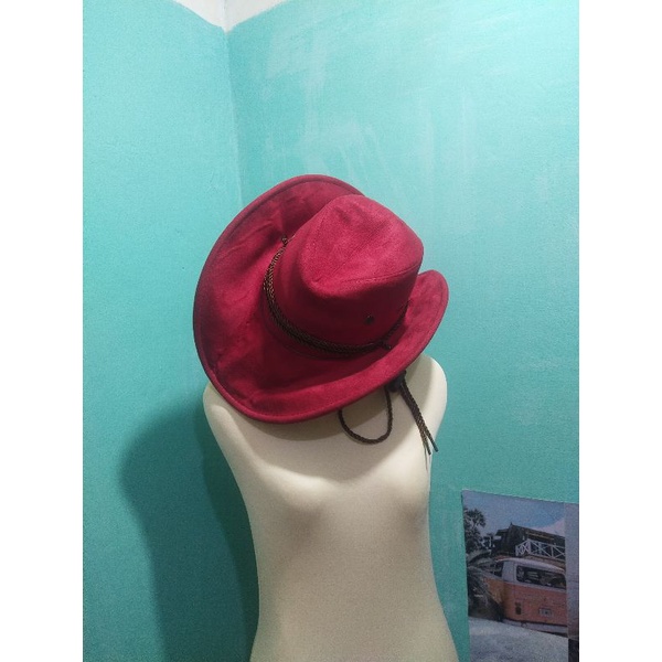 Topi Koboi Unisex Pria/Wanita